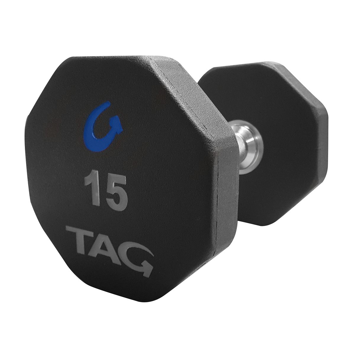 8 Sided Rubber Dumbbells