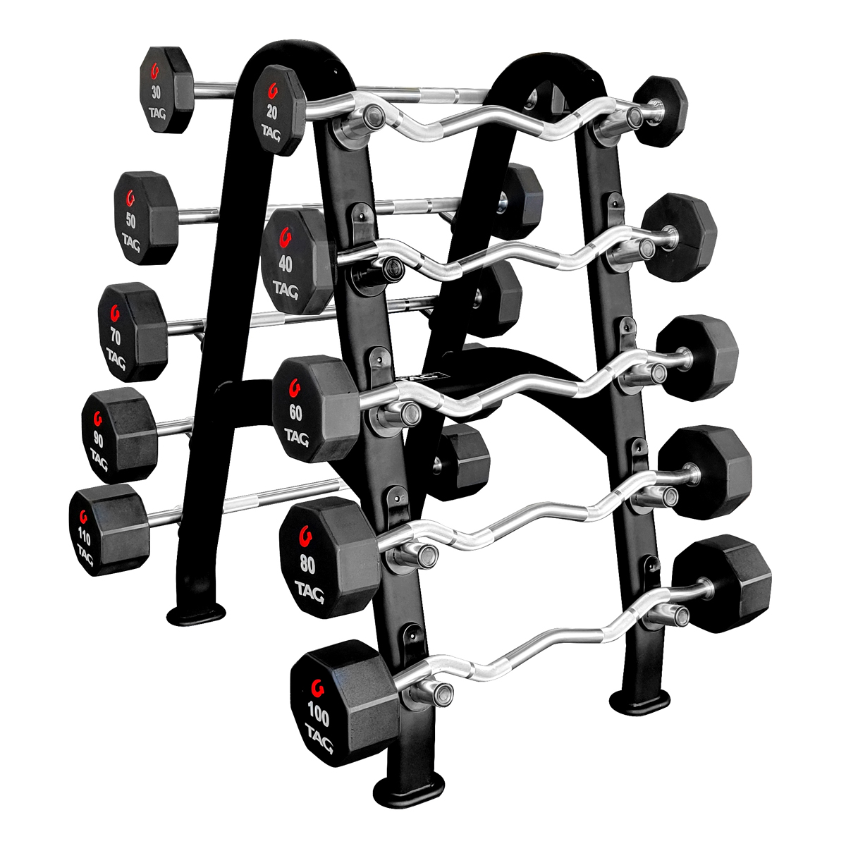 TAG 10 unit Barbell Rack