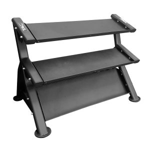 HEX 3-Tier Dumbbell Rack (Holds 15 Pairs)